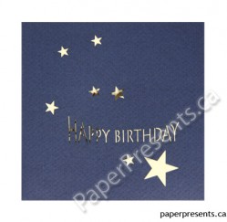 Birthday Star pop-up card