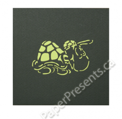 Turtle pop-up card